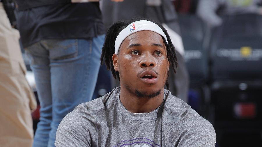 Richaun Holmes, do Sacramento Kings - Rocky Widner/NBAE via Getty Images