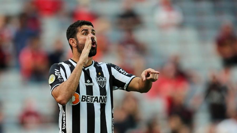 Diego Costa, de 33 anos, ainda não jogou oficialmente em 2022 - Reprodução