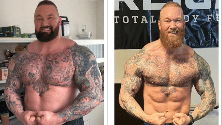 Thor Bjornsson, ator de Game of Thrones, perdeu mais de 60 kg  - Reprodução/Instagram