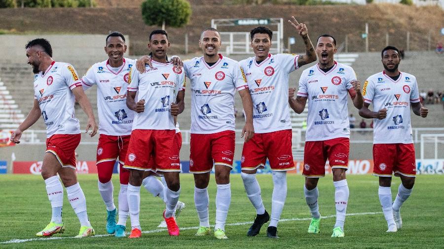 Equipe do Tombense em ação na Série B do Campeonato Brasileiro  - Victor Souza/Tombense 