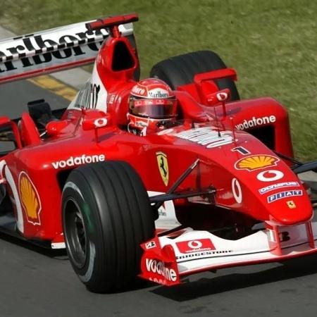 Ferrari usada por Michael Schumacher em 2003 será vendida em leilão - Divulgação/Scuderia Ferrari