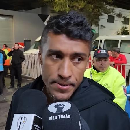 Paulinho, do Corinthians, se emociona ao falar sobre nova lesão - Reprodução/YouTube Meu Timão