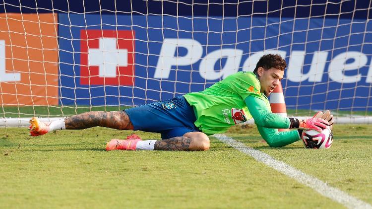 Ederson, da seleção brasileira