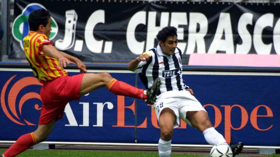 Athirson em passagem pela Juventus, da Itália, em 2001 - Grazia Neri/ALLSPORT