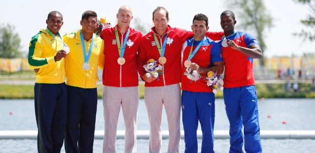 A canoagem ajudou a levantar o número de medalhas brasileiras na primeira semana