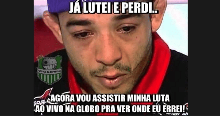 Sobrou até para a Globo após derrota do José Aldo no UFC - Reprodução/Facebook