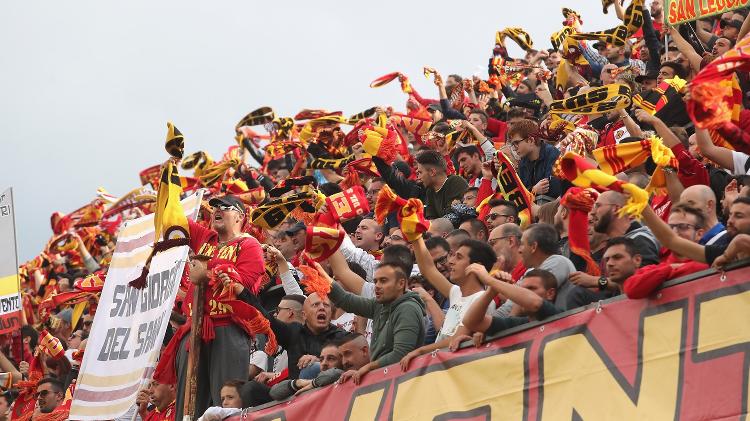 O Benevento vai mal das pernas, mas não é por falta de torcida - Maurizio Lagana/Getty Images - Maurizio Lagana/Getty Images