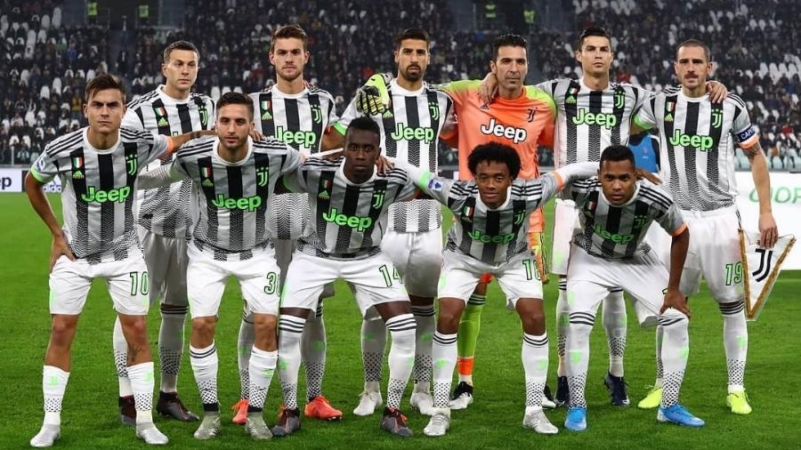 Juventus estreia quarto uniforme durante jogo contra o Genoa pelo Campeonato Italiano - Reprodução/Instagram/juventus