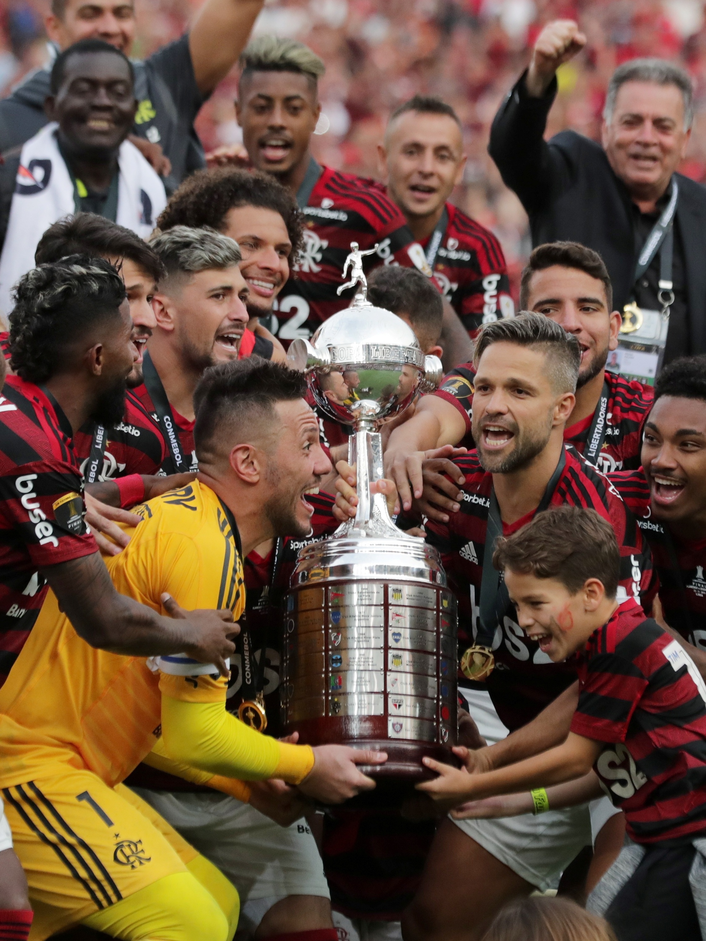 BUTECO DO FLAMENGO: Flamengo 5 x 1 Olímpia - Classificado para Semifinal da  Libertadores