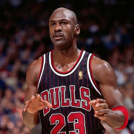 Michael Jordan, na época em que atuava pelo Chicago Bulls - Rocky Widner/NBAE via Getty Images