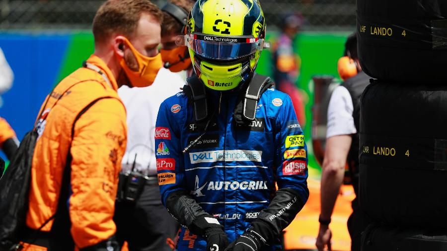 Lando Norris é o terceiro colocado no mundial de F1 após três provas - Steven Tee/McLaren