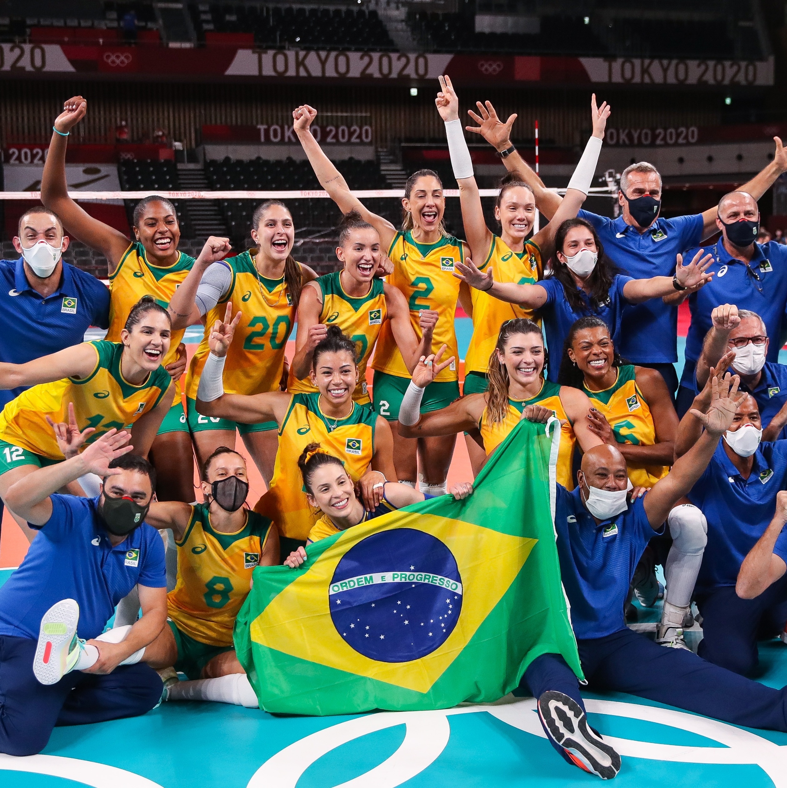 Quem são os atletas da seleção brasileira de Vôlei nas Olimpíadas 2020 -  NSC Total