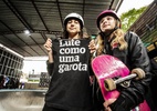 Fenômenos de nove anos estão mudando o skate do Brasil - Meninas competem na Liga Amadora de Bowl na Layback Park / Fotos: Fernando Moraes/UOL