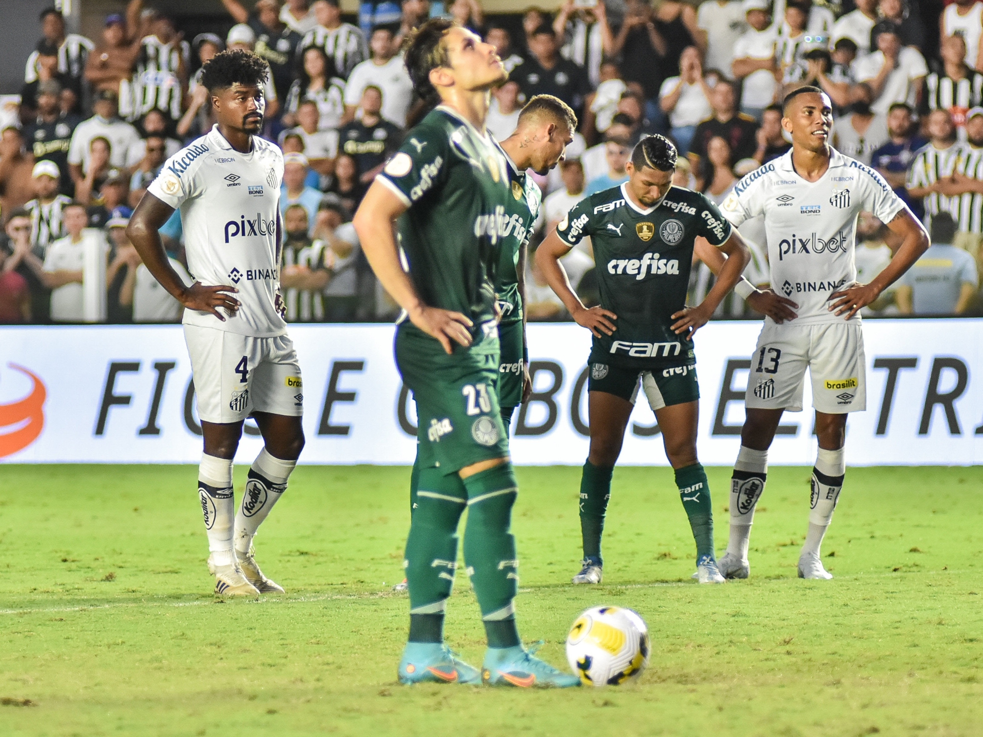 Aproveitamento de pênaltis em 2021 no Palmeiras é de 54%