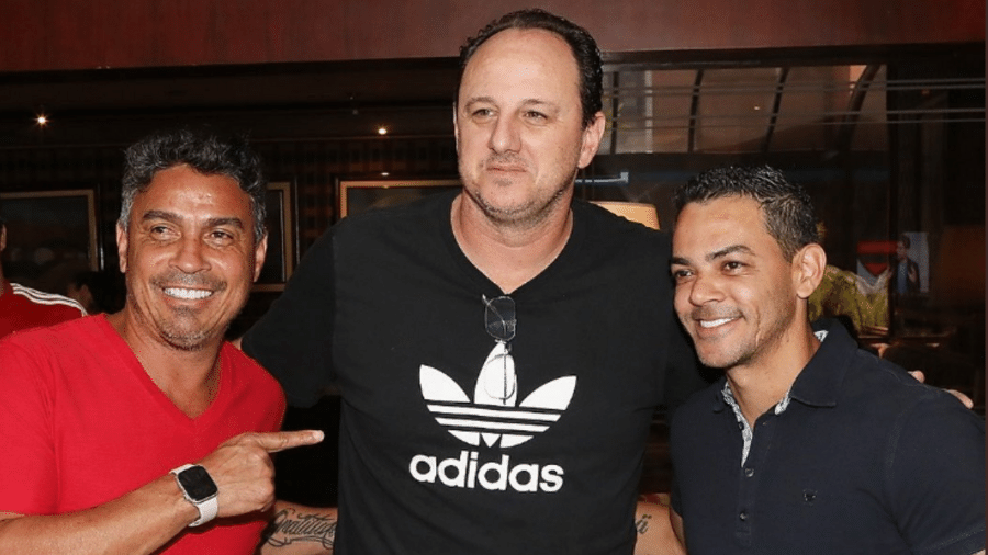 Alex Dias, Rogério Ceni e Josué, ex-jogadores do São Paulo - Reprodução/Twitter