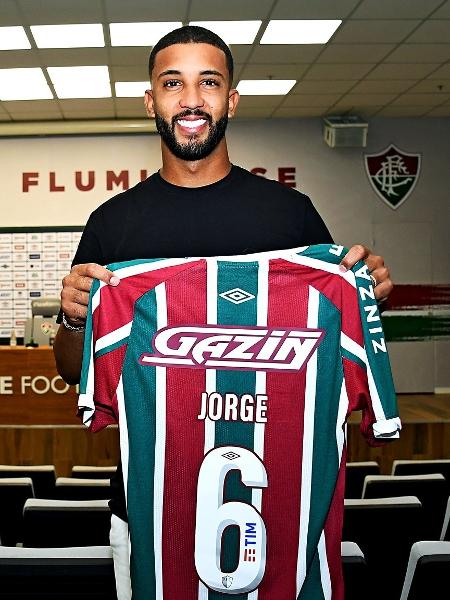 Jorge pertence ao Palmeiras e foi emprestado ao Fluminense em 2023