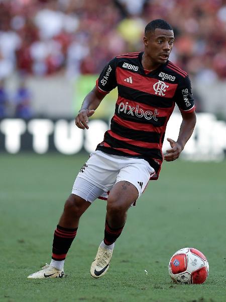 De la Cruz, durante jogo entre Flamengo e Madureira pelo Carioca