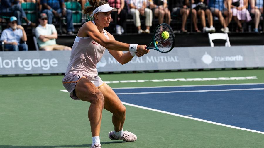 Beatriz Haddad Maia Bia na final do WTA 250 de Cleveland em 2024