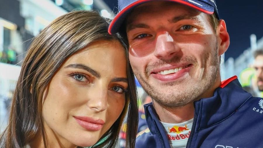 Kelly Piquet e Max Verstappen curtem viagem na neve