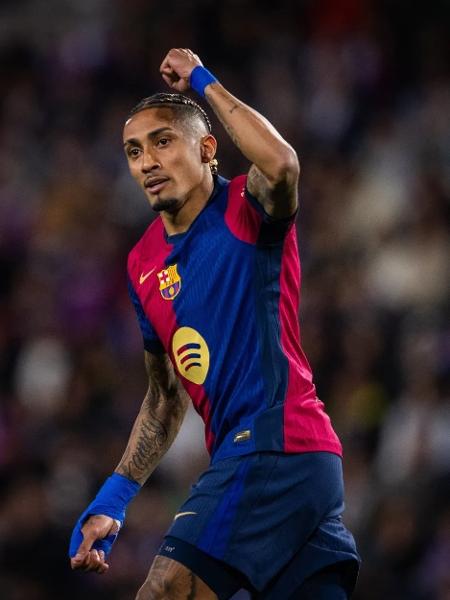 Brasileiro Raphinha já distribuiu 25 passes para gol na temporada do Barcelona Brasileiro Raphinha já distribuiu 25 passes para gol na temporada do Barcelona
