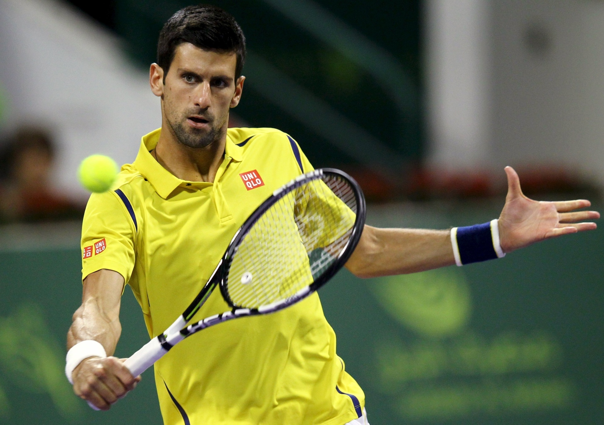Djokovic chegou à final em Doha sem perder sets - Ibraheem Al Omari/Reuters