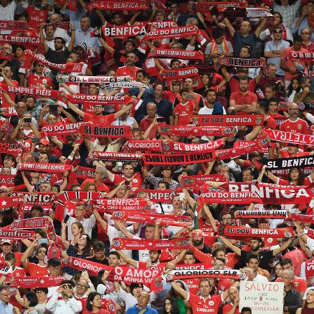 Torcida do Benfica deu um show no estádio da Luz - Octavio Passos/Getty Images
