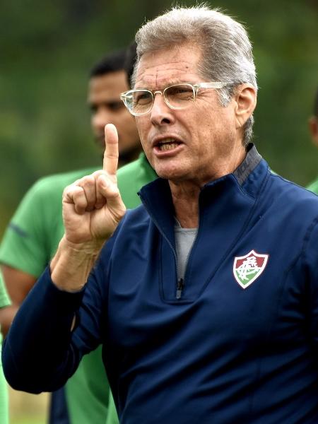 Oswaldo de Oliveira não terá vida fácil para tornar "desafio" no Fluminense um "prazer" - Maílson Santana/Fluminense FC