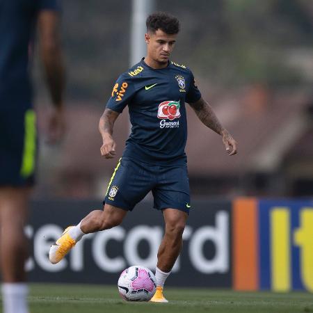 Philippe Coutinho, meia da seleção brasileira - Lucas Figueiredo/CBF