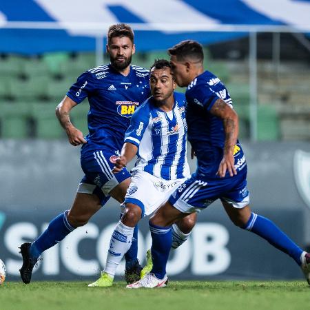 CSA e Cruzeiro em partida pela Série B do Campeonato Brasileiro de 2020 - Bruno Haddad/Cruzeiro