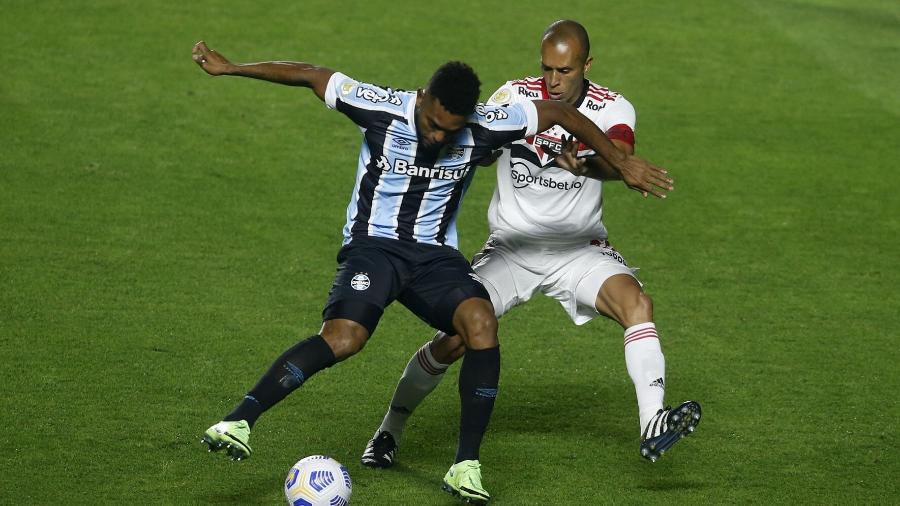 Grêmio e São Paulo jogam nesta quinta-feira, em Porto Alegre, pelo Brasileirão - FERNANDO ROBERTO/UAI FOTO/ESTADÃO CONTEÚDO