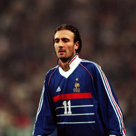 Christophe Dugarry, jogador francês na Copa do Mundo de 1998