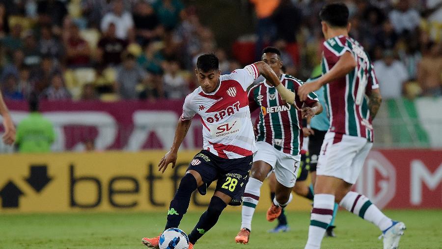 Fluminense e Unión Santa Fe se enfrentaram pela Copa Sul-Americana, no Estádio do Maracanã - ALEXANDRE LOUREIRO