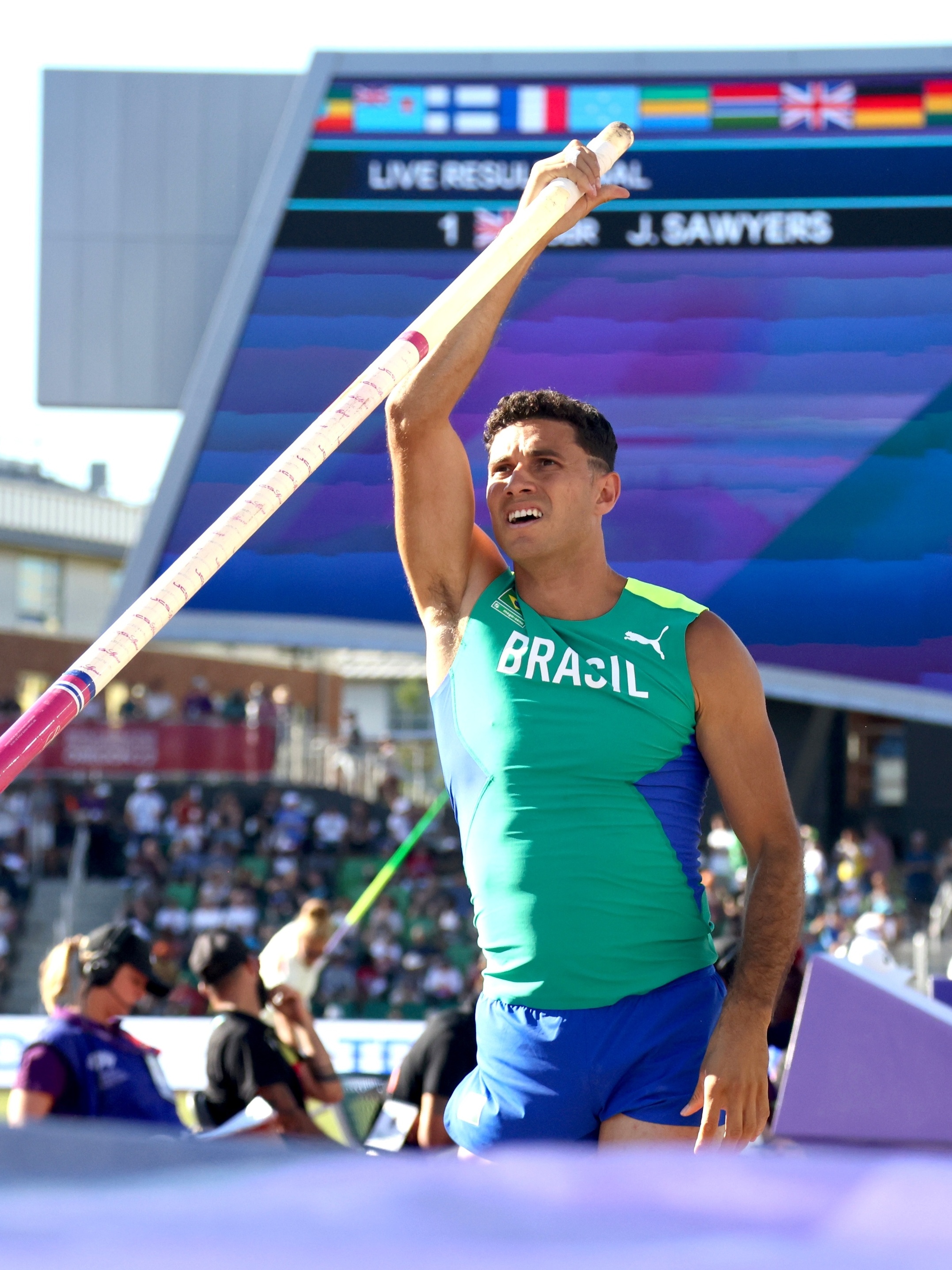Thiago Braz fica em 4º no Mundial de Atletismo