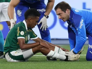 PVC: Palmeiras espera que Estêvão possa jogar primeiro jogo contra Flamengo