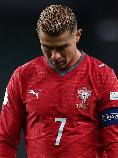 Cristiano Ronaldo durante partida de Portugal contra País de Gales, pela Liga das Nações Cristiano Ronaldo durante partida de Portugal contra País de Gales, pela Liga das Nações