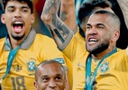 "Cumplicidade": Dani Alves exalta grupo campeão da Copa América - Divulgação