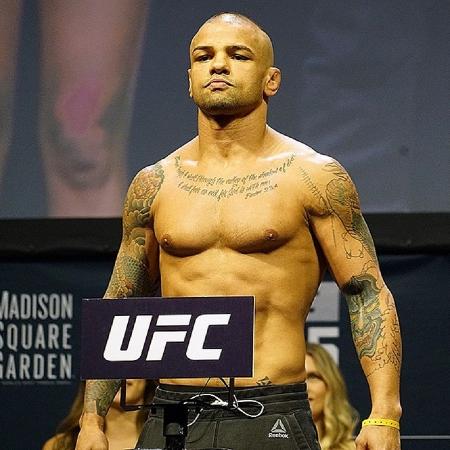 Thiago 'Pitbull' Alves, lutador de MMA, quando competia pelo UFC