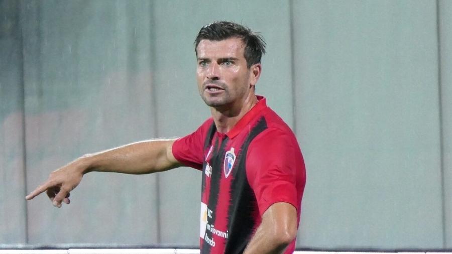Federico Gentile, jogador do Foggia, teve porta de casa incendiada por torcedores do clube - Divulgação/Foggia