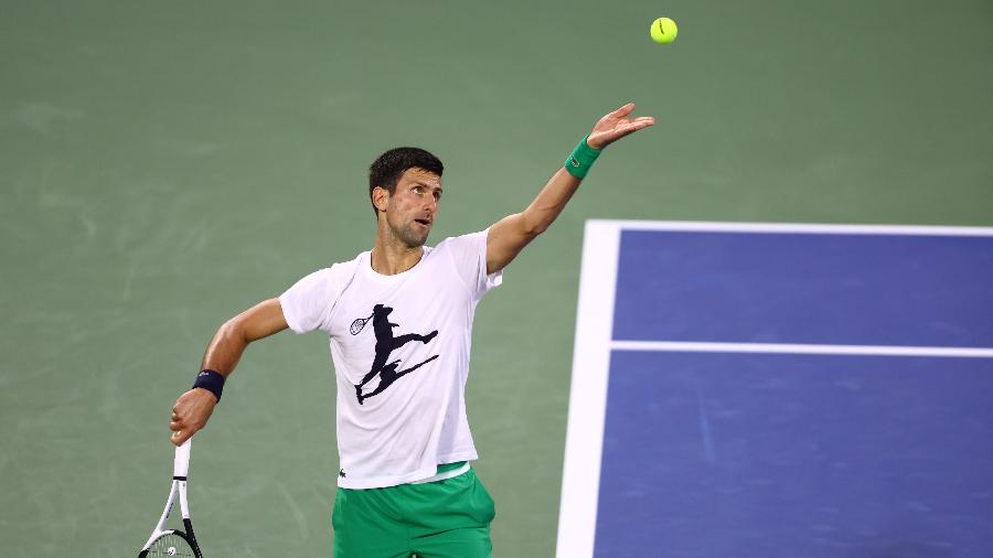 Novak Djokovic perdeu torneios por não ter se vacinado contra a covid-19 - Francois Nel/Getty Images