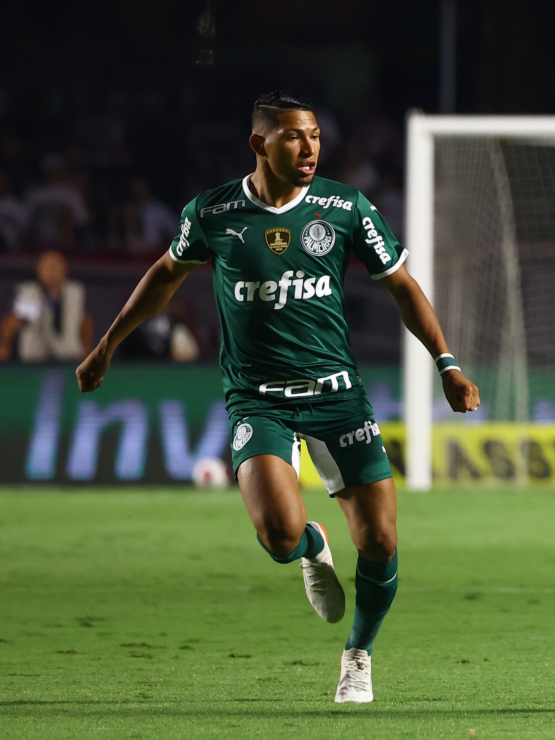 Sao Paulo, Brazil. 03rd Apr, 2022. SP - Sao Paulo - 03/04/2022 - PAULISTA  2022 FINAL, PALMEIRAS X SAO PAULO - Jogadores do Palmeiras comemoram titulo  de campeao apos partida contra o