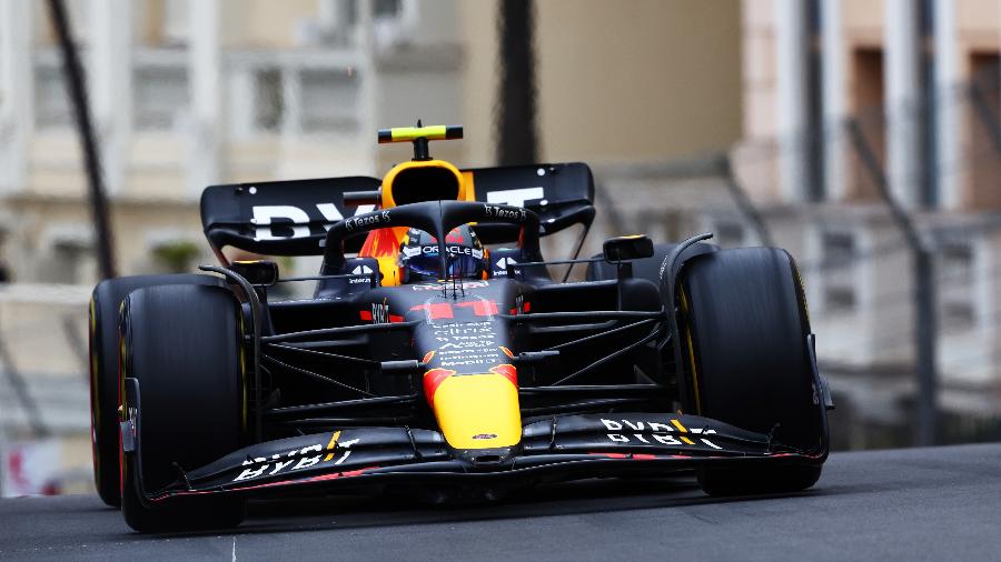 Sergio Pérez, da Red Bull, venceu o GP de Mônaco da Fórmula 1 - Mark Thompson/Getty Images