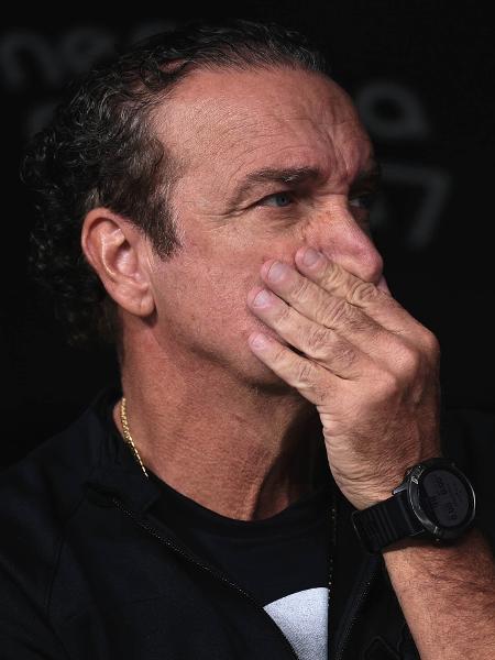 Cuca, técnico do Corinthians, durante jogo contra o Remo na Copa do Brasil - Ettore Chiereguini/AGIF