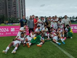 Sub-16 do São Paulo vence time japonês e conquista título na China