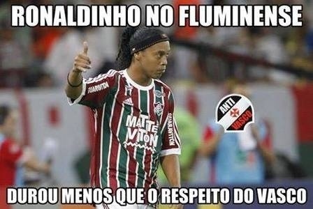 Saída de Ronaldinho Gaúcho do Fluminense gera piadas na Internet - Reprodução