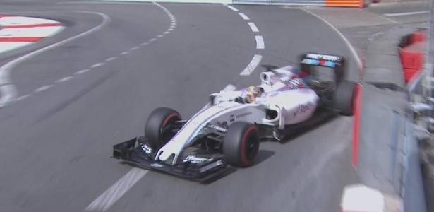 Felipe Massa perde o controle da Williams e bate durante treino livre em Mônaco - F-1/Oficial