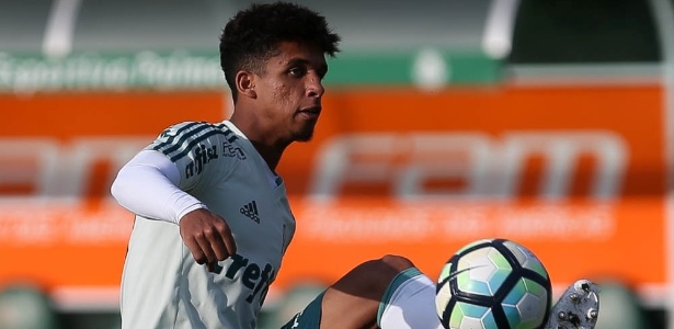 Vitinho, meia-atacante de 20 anos, passou a última temporada do time b do Barcelona - Cesar Greco/Ag. Palmeiras