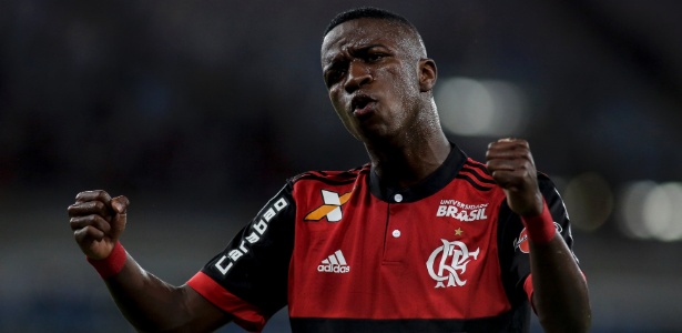 O Flamengo não poderá contar com Vinicius Junior na última rodada da Taça Rio - Luciano Belford/AGIF