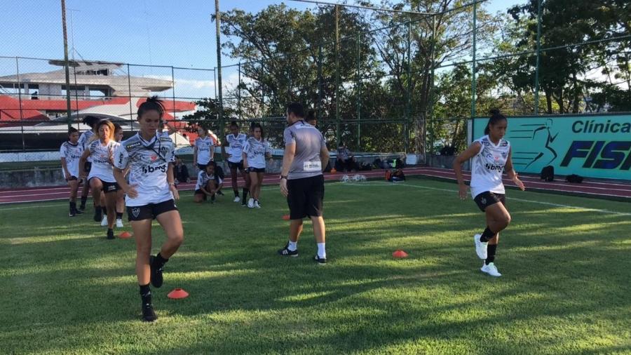 Atletas do time feminino do Atlético-MG estão em busca do acesso para a Série A1 do Campeonato Brasileiro - Divulgação