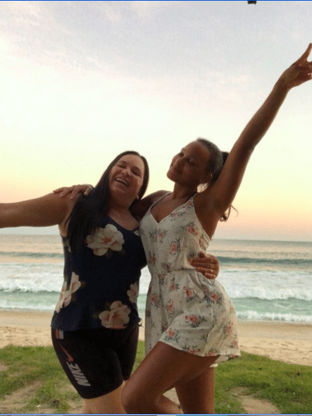 Rebeca Andrade com a mãe, Rosa - Reprodução/Instagram