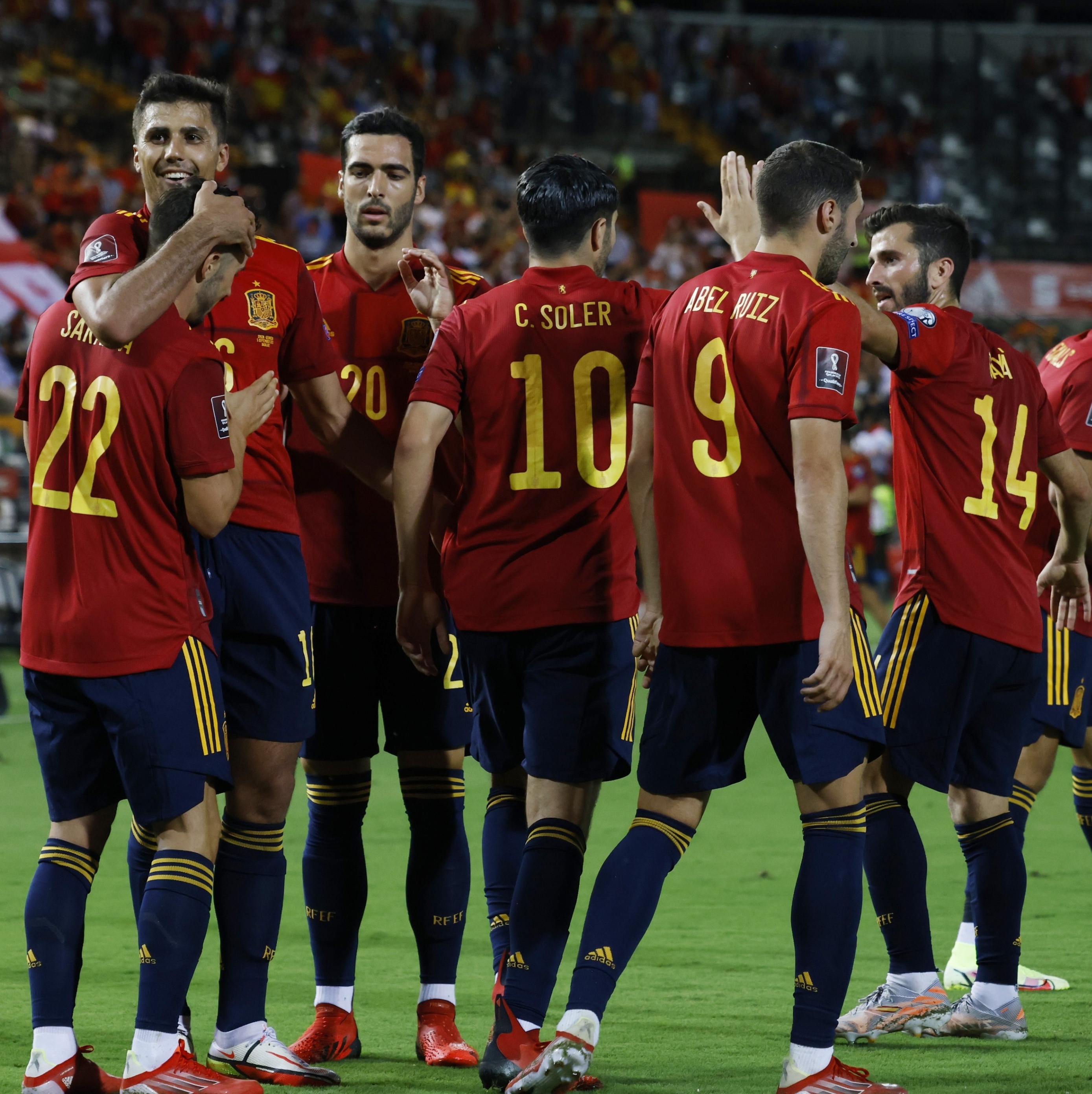 Espanha muda contra a Geórgia nas Eliminatórias; veja provável time